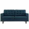 Primewir Empress Loveseat in Tufted Azure Fabric EEI-1547-AZU